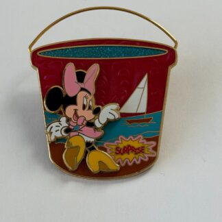 WDW - Minnie Mouse - Beach Bucket 2006 - Surprise Disney Pin G8