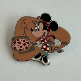 WDW - Minnie with Pizza - EPCOT Food and Wine Festival 2022 Disney Pin H5