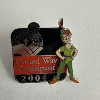 WDW - Peter Pan - United Way Participant 2004 - Cast Disney Pin C6