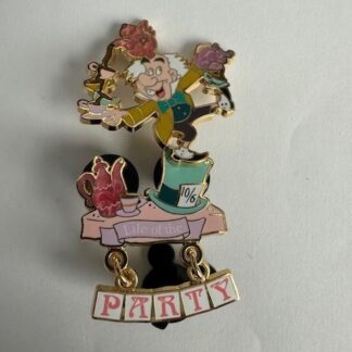 WDW Pin Trading University Celebration Mad Hatter PTU 2008 Disney Pin E1