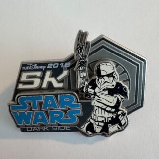 WDW RunDisney 2018 Star Wars Hold Marathon The Dark Side 5K Disney Pin (B6)