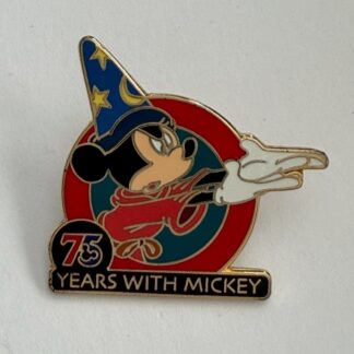 WDW - Sorcerer Mickey - 75 Years With Mickey - Flex 2003 Disney Pin C4