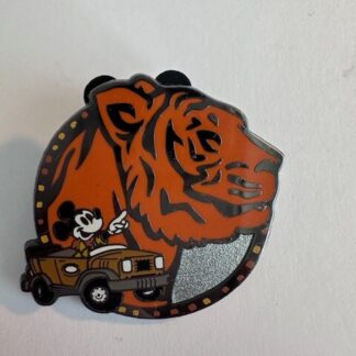 WDW Tiger Mickey Animal Kingdom 25th Anniversary Mystery Disney Pin (D5)