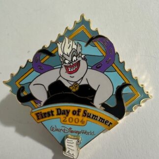 WDW - Ursula - First Day of Summer 2004 Disney Pin B3