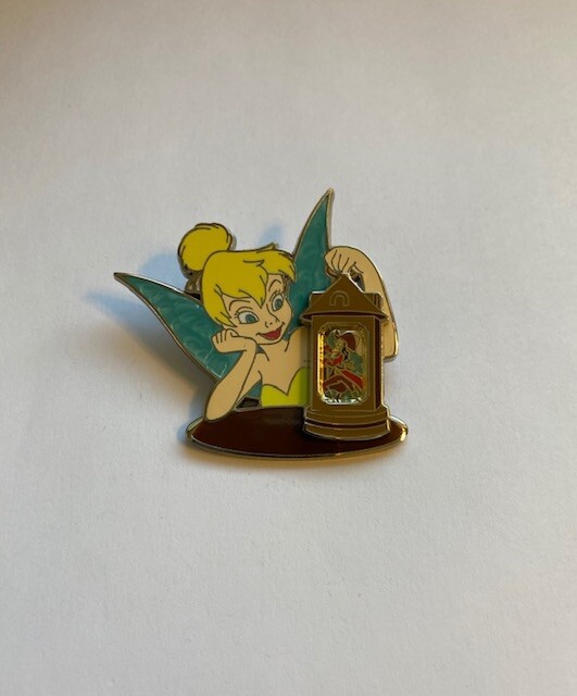 WDW Where Dreams HapPin Celebration 2007 Hook Tinker Bell Disney Pin (B8)