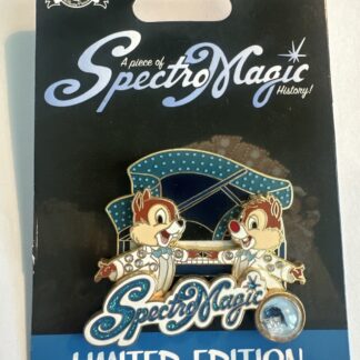 Walt Disney World Piece of Disney History SpectroMagic Chip & Dale LE Pin 2014