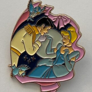 Walt Disney's Cinderella & Prince Charming Soft Enamel Looking Pin (A8)