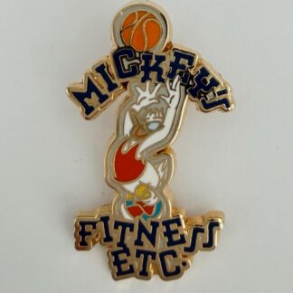 Wellness Expo Donald Duck Basketball Game Mickey's Fitness Cast Disney Pin H5