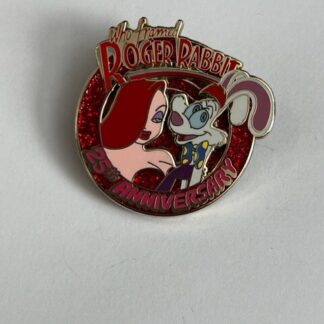 Who Framed Roger Rabbit 25th Anniversary Roger Jessica LE Disney Pin (C3)