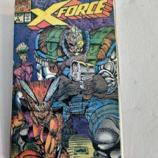 X-Force #1 LE Pin from 1991 Rob Liefeld Cover Planet Studios Marvel (D2)