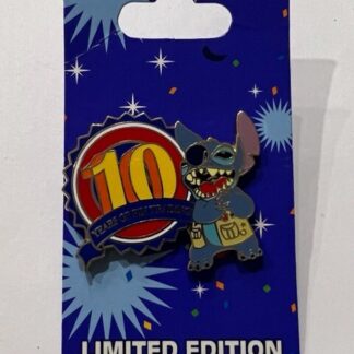 10th Anniversary Series Stitch From Lilo And Stitch Disney Pin (B)