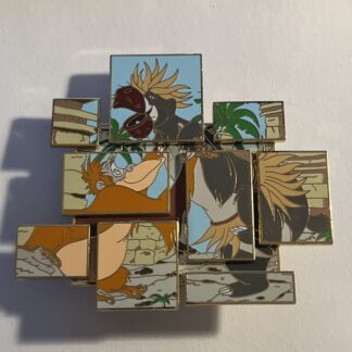 2004 WDW Featured Artist Pin #9 “Jungle Rhythm” Jumbo Pin-on-Pin LE 750 (C2)