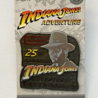 2020 Disney Disneyland Indiana Jones Attraction 25th Anniversary LE Pin (B)