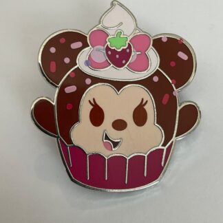2022 Disney Pin Munchling Munchlings Minnie Mouse Strawberry Cupcake F8