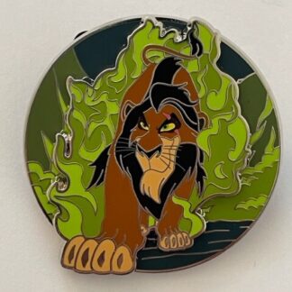 2023 Disney Parks The Lion King Scar w/ Green Flames Disneyland Resort Pin (B5)