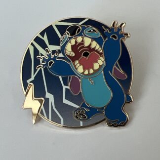 2024 Disney Parks Stitch Profile Spotlight Lightning Crash Pin F4