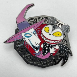 2025 Disney Nightmare Before Christmas Shock Scary Teddy Wreath Booster Pin C8