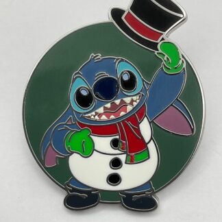 2025 Disney Parks Merry Stitchmas Holiday Mystery Xmas Snowman Stitch Pin G6