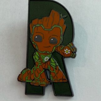 2025  I Am Groot Marvel Mystery Letter R Groot asIron Man Disney Pin H4
