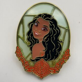 2025 Loungefly Disney Princess Stained Glass Portrait Mystery Pin Moana F8