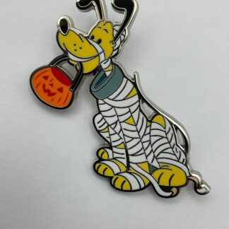 2026 Disney Halloween Mummy Pluto Dog Halloween Costume LR Mystery Pin H4