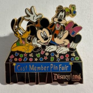 ARTIST PROOF - 2005 Cast Member Pin Fair Pluto Mickey Minnie Goofy Disney Pin E6