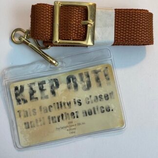 Accessories DLR Tower Of Terror Condemned Lanyard Keep Out