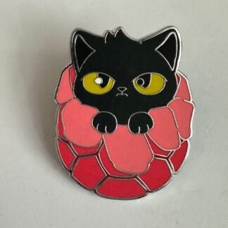 Black FlerKitten - Red and Pink Egg - Marvels - Mystery Disney Pin C3