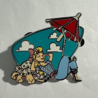 Bo Peep Billy Goat Gruff Relaxing Under Umbrella Toy Story Disney Pin (E1)