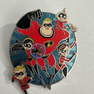 Bob Helen Violet Dash Jack Jack Parr Incredibles Family Disney Pin (E7)