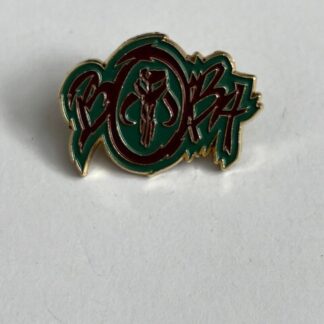Book It Boba Fett Mandalorian Star Wars 2022 Name Disney Pin (C3)