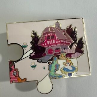 BoxLunch - Alice and Absolem - Alice in Wonderland Map Disney Pin D1