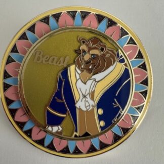 Boxlunch Beast Beauty And The Beast Dining Plates Series Spinner Disney Pin (A2)