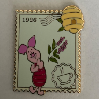 Boxlunch Winnie Pooh & Friends Postage Stamp Mystery Set Piglet Pin H1