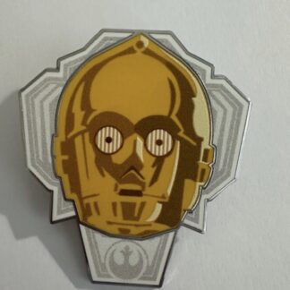 C-3PO Droid Light Side Starter Star Wars Disney Pin (C3)
