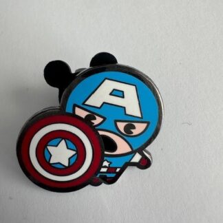 Captain America Marvel Kawaii Art Collection Mystery Avengers Disney Pin (D2)
