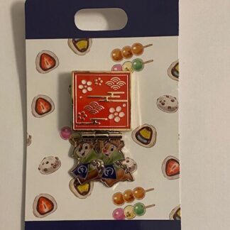 Chip Dale Sushi Tokyo Dangle Hinged Disney Pin (B)