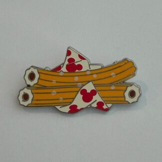 Churros - Disney Eats - Mystery Wrapped in Mickey Napkin 2024 Disney Pin H9