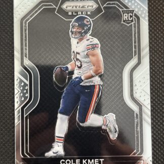 Cole Kmet 2020 Panini Chronicles Prizm Black SP RC Rookie Card #PB-17 | Bears