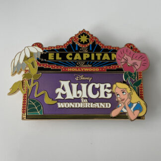D23 Expo 2019 - DSSH - El Capitan Marquee - Alice In Wonderland Disney Pin A6