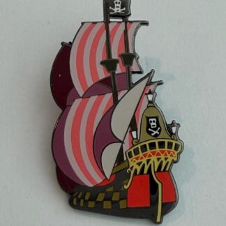 DC - Captain Hooks Ship - Peter Pan 50th Conceptual Art 2003 Disney Pin H9