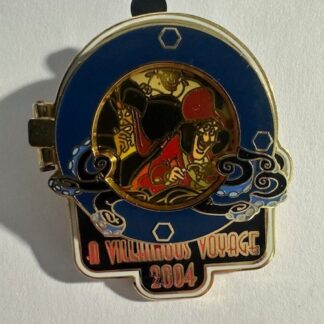 DCL A Villainous Voyage Cruise Logo Ursula Captain Hook Jafar 2004 Disney Pin E6