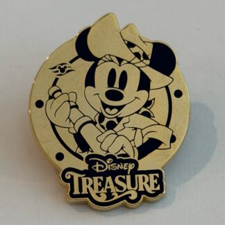 DCL Adventurer Minnie Mouse Holding Spyglass Disney Treasure 2024 Disney Pin H6