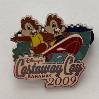 DCL Disney Cruise Line Chip & Dale Castaway Cay  2009 (C9)