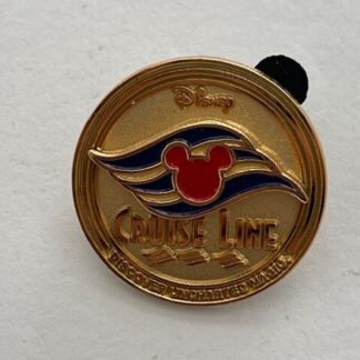 DCL Disney Cruise Line Logo Mickey Mouse Wave Icon Pin (D9)