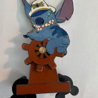 DCL - Stitch's High Seas Adventure - Havoc At the Helm Stitch Disney Pin (D5)