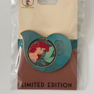 DEC Ariel and Ursula Little Mermaid Shell Spinner LE 250 Surprise Disney Pin B