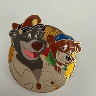 DEC Disney Employee Center TaleSpin Baloo and Kit LE 300 Cast Pin (C4)