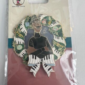 DEC Joe Gardner Holiday Wreath Soul Disney Pin (B)