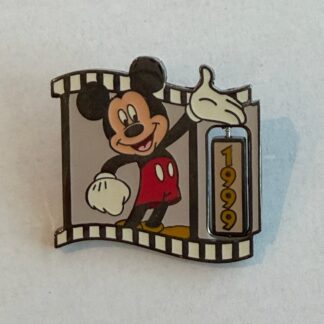 DIS Mickey - 1999 to 2000 - Countdown To the Millennium - Spinner Disney Pin H5